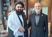 دیدار هیات طالبان با پزشکیان/ سرپرست طالب‌ها چه کسی بود؟+تصاویر