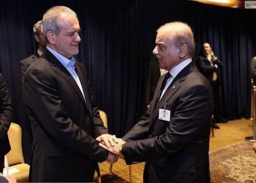 اولین تصویر از استقبال رسمی پزشکیان از نخست وزیر پاکستان