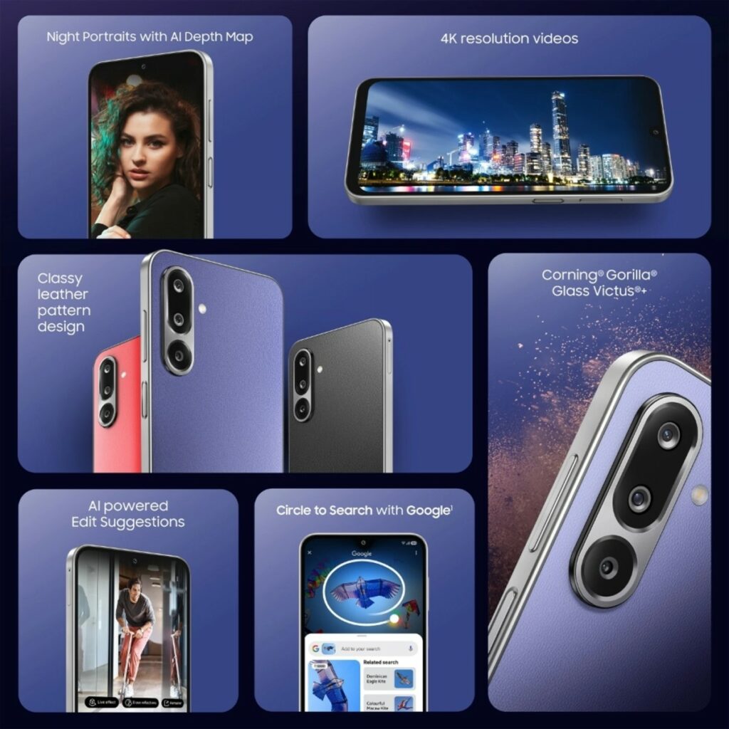 مشخصات Galaxy F36 5G