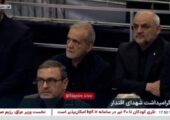 حضور پزشکیان در میان عزاداران حسینی تبریز