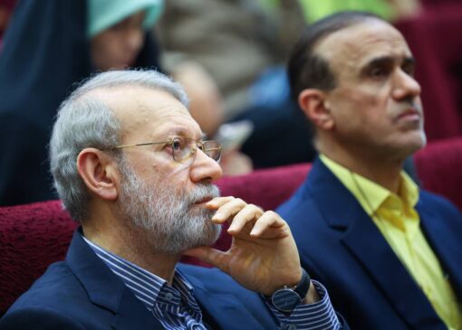 استقبال عجیب از علی لاریجانی در لبنان با برنج + تصویر