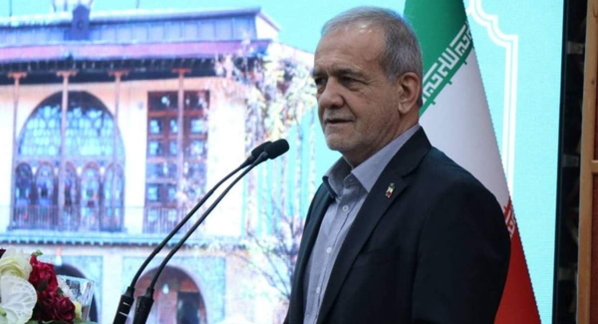 دیدار پزشکیان با خانواده شهید مسیحی + عکس