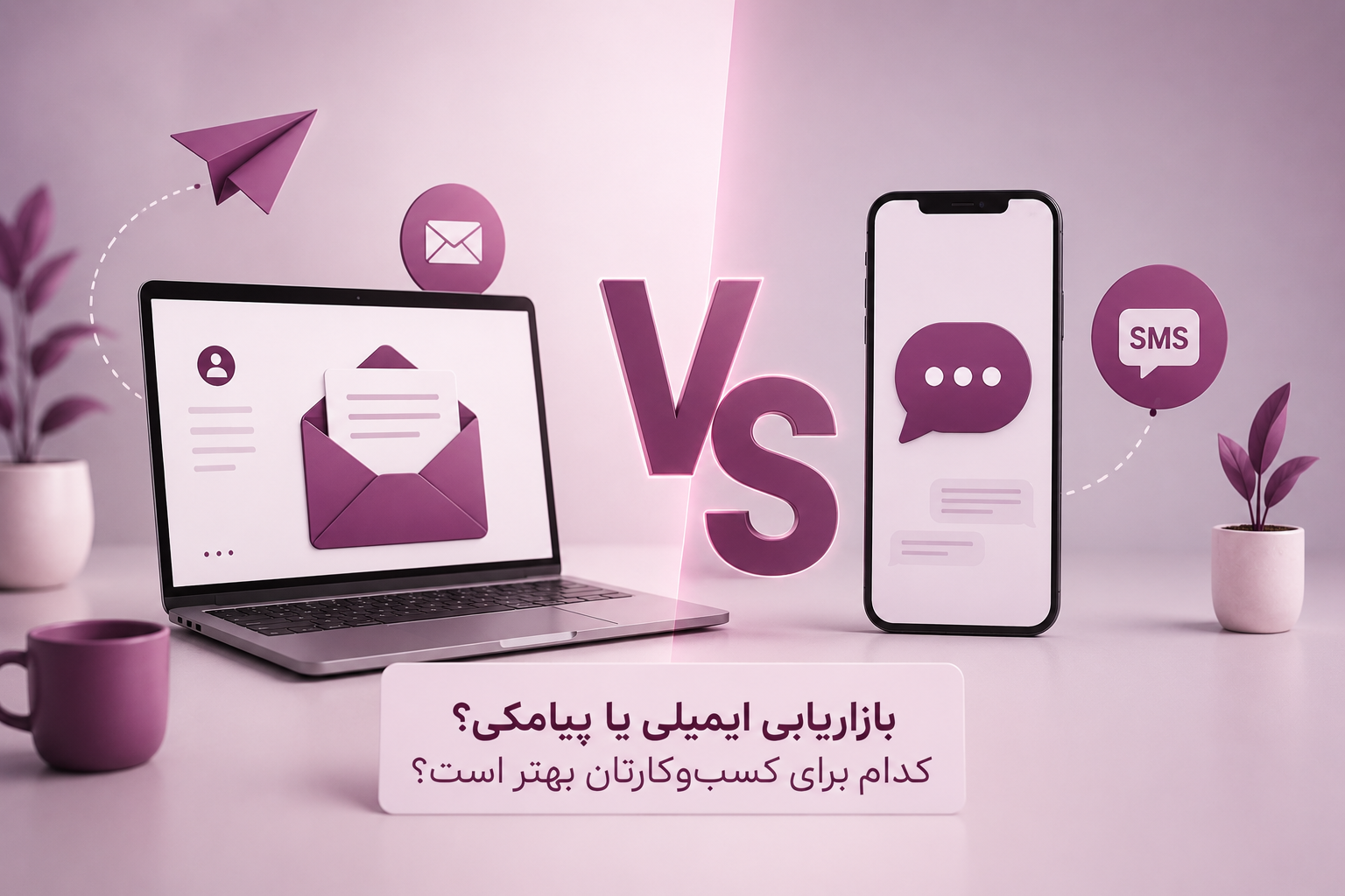بازاریابی ایمیلی یا پیامکی؟ کدام برای کسبوکارتان بهتر است؟