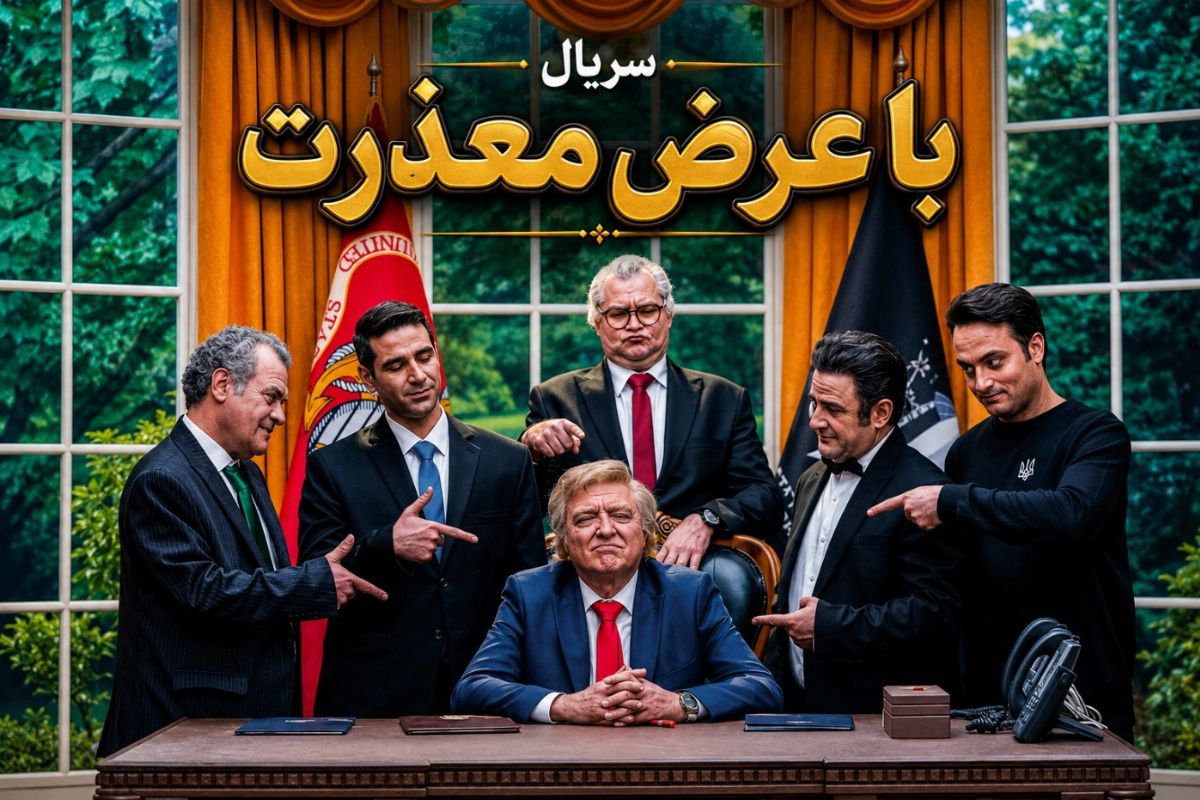 از ترامپ تا سیاست خارجی | سریال «با عرض معذرت» چگونه وارد بازی سیاسی شد؟ | بازتاب امروز