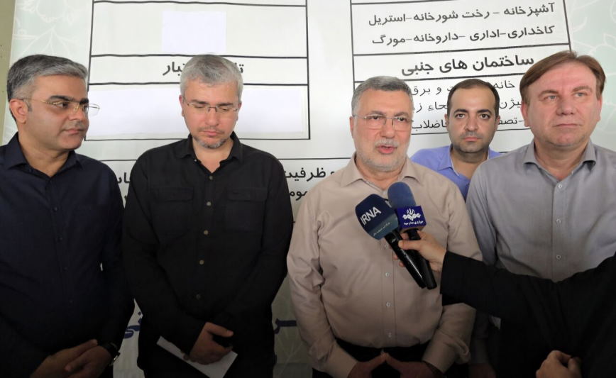 وزیر بهداشت: «بیمارستان ۱۷ شهریور برازجان تا اوایل سال آینده به بهره‌برداری می‌رسد» | بازتاب امروز