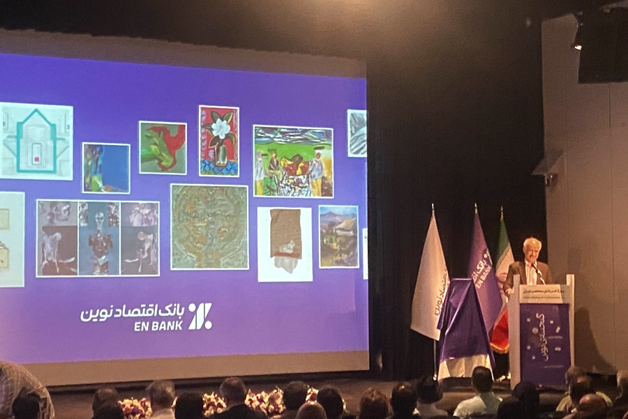 گنجینه آثار هنرى بانک اقتصاد نوين به نمایش درآمد | بازتاب امروز