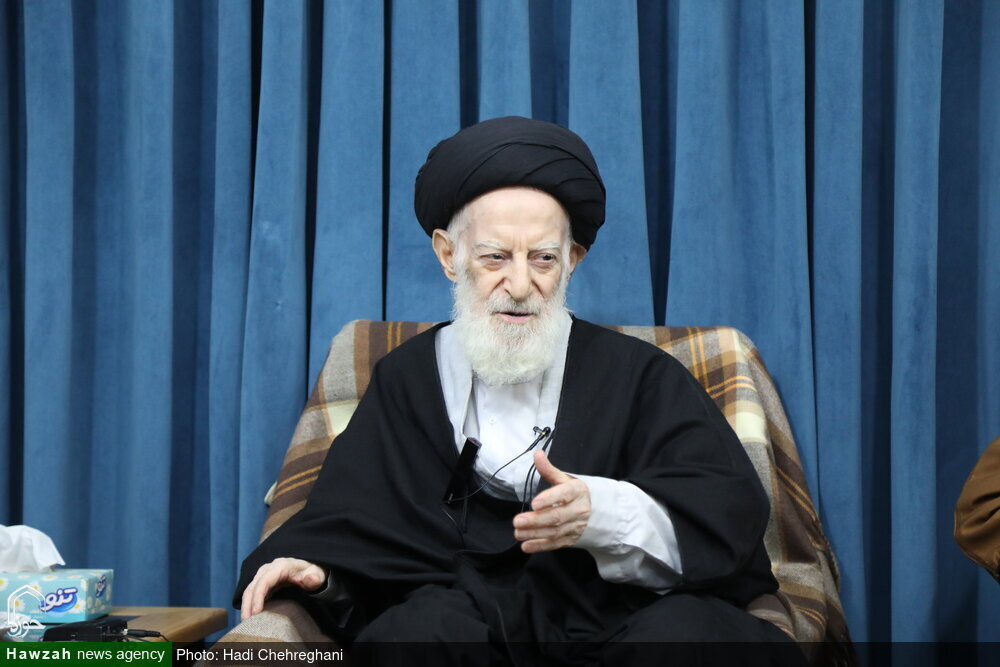 نماینده پزشکیان از شبیری زنجانی عیادت کرد + تصویر