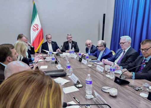 نشست پزشکیان با مدیران ارشد رسانه‌های آمریکایی در نیویورک +تصویر