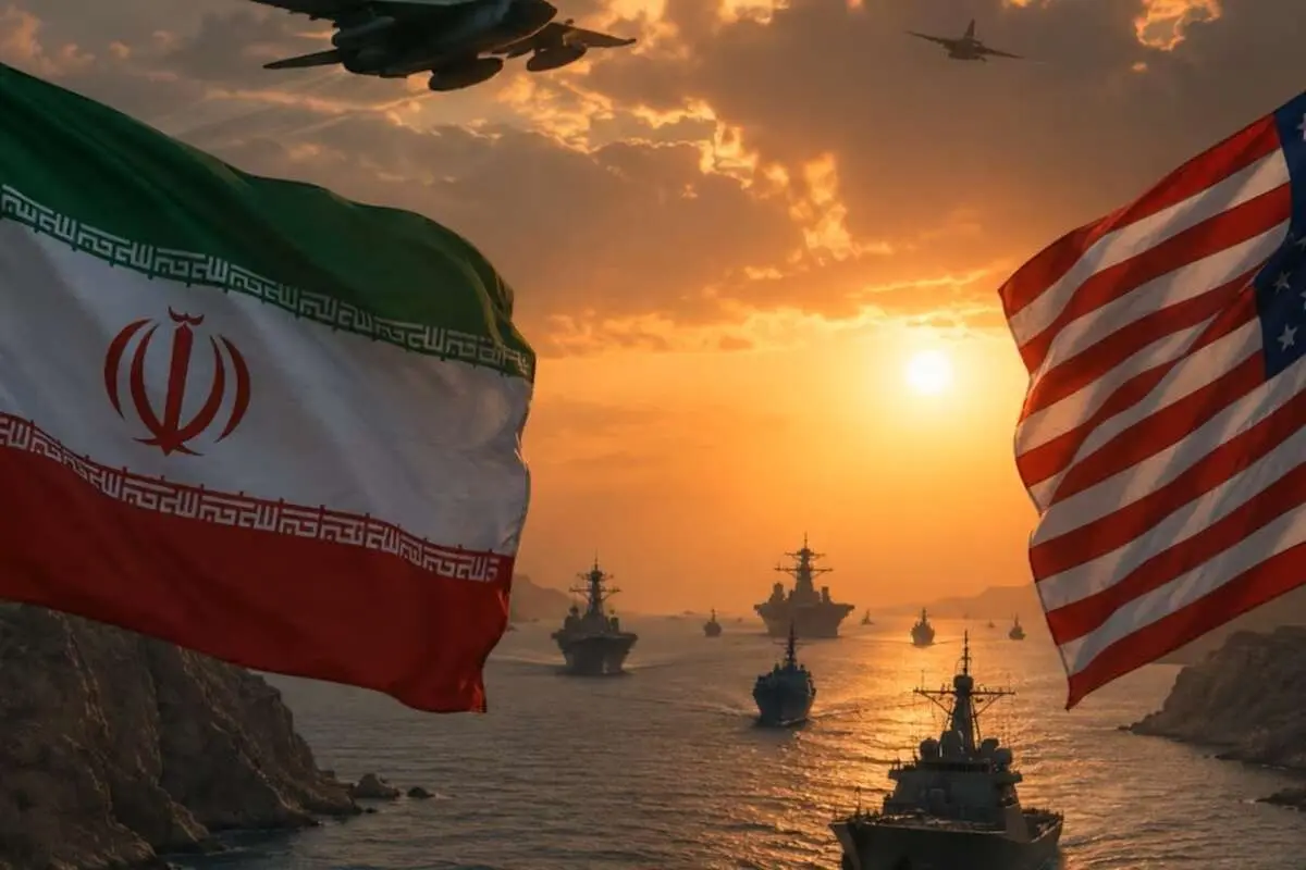 تقابل+ایران+و+آمریکا