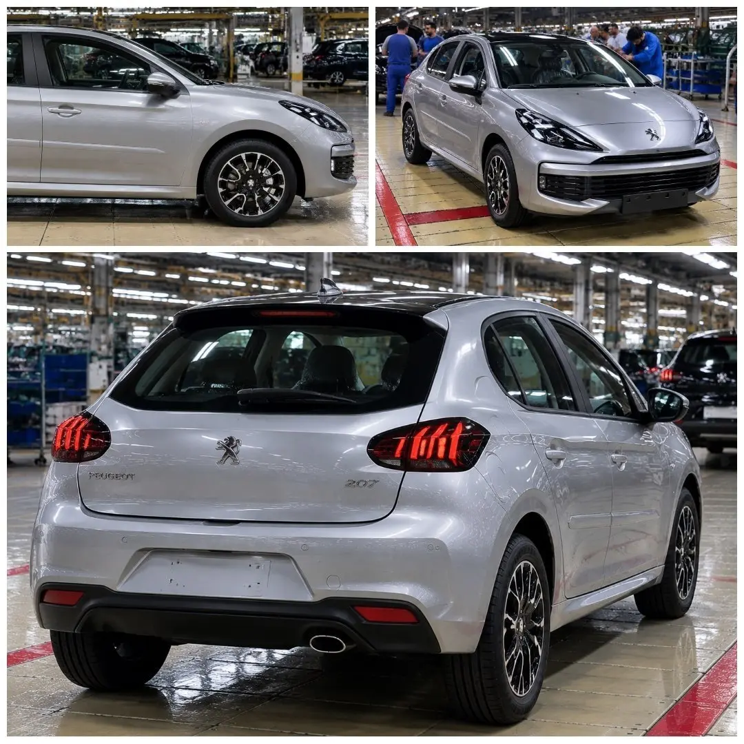 تصویر پژو ۲۰۷ جدید! | بازتاب امروز