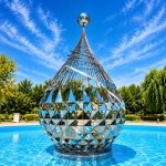 نماد ۵ متری زاینده‌رود در اصفهان رونمایی شد | بازتاب امروز