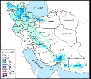 وقوع بارش در نوار شمالی، غرب و جنوب شرق کشور | بازتاب امروز